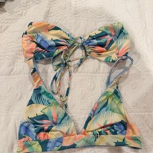 Billabong Tropical Print Crop Top - Multicolor